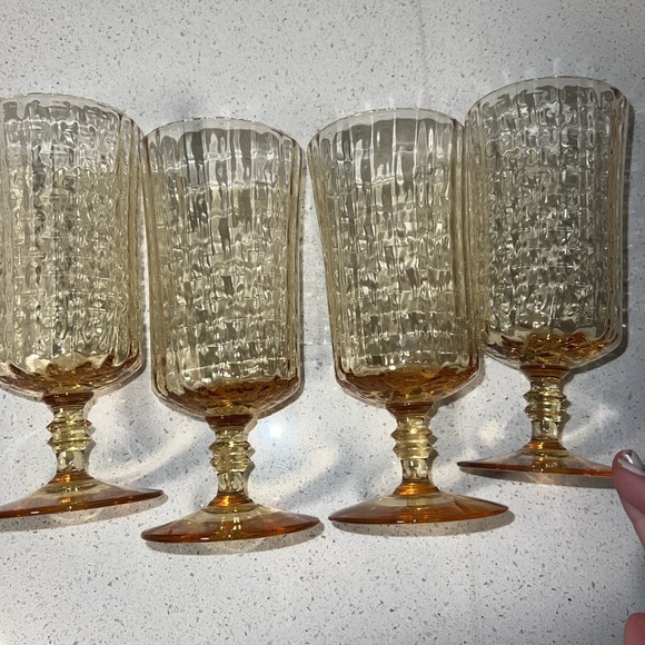 Lenox Vintage Handblown Lead Crystal Glasses, Set Of 4 - Picture 1 of 8